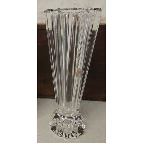 Crystal Candlestick Holder or VaseMade in Germany 7" Style Blossom - Picture 1 of 7